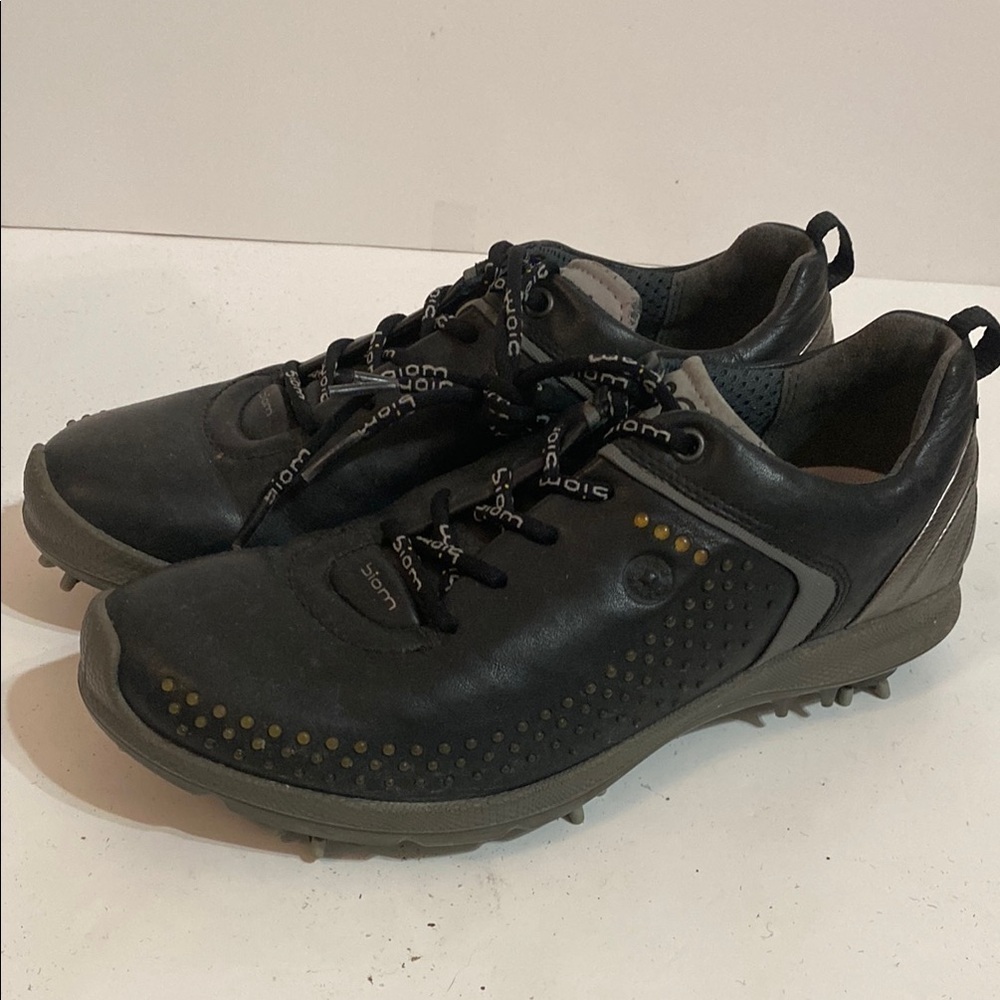 Ecco Men's Black Golf Shoes Size 4-4.5 (38)
